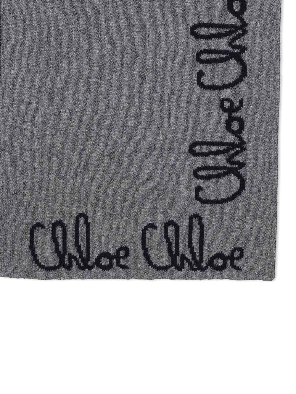 CHLOE Sciarpa con logo 