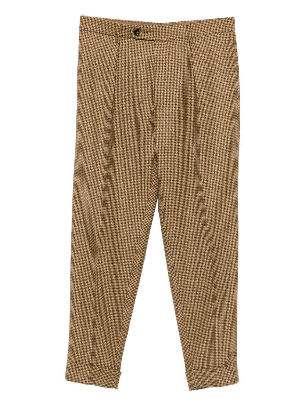 BERWICH Pantaloni in lana vergine beige 