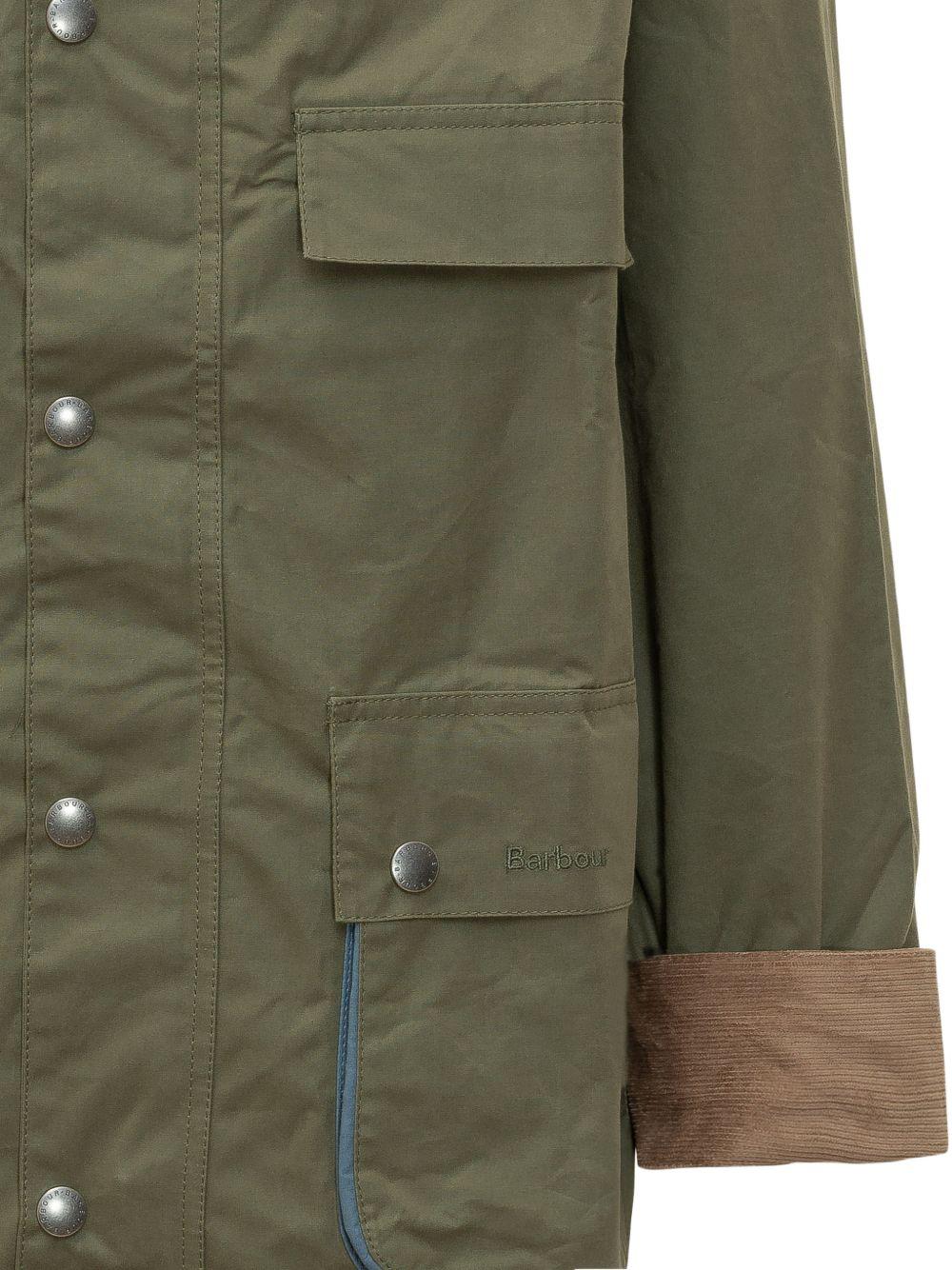 BARBOUR Giacca Bedale verde Barbour x Paul Smith 