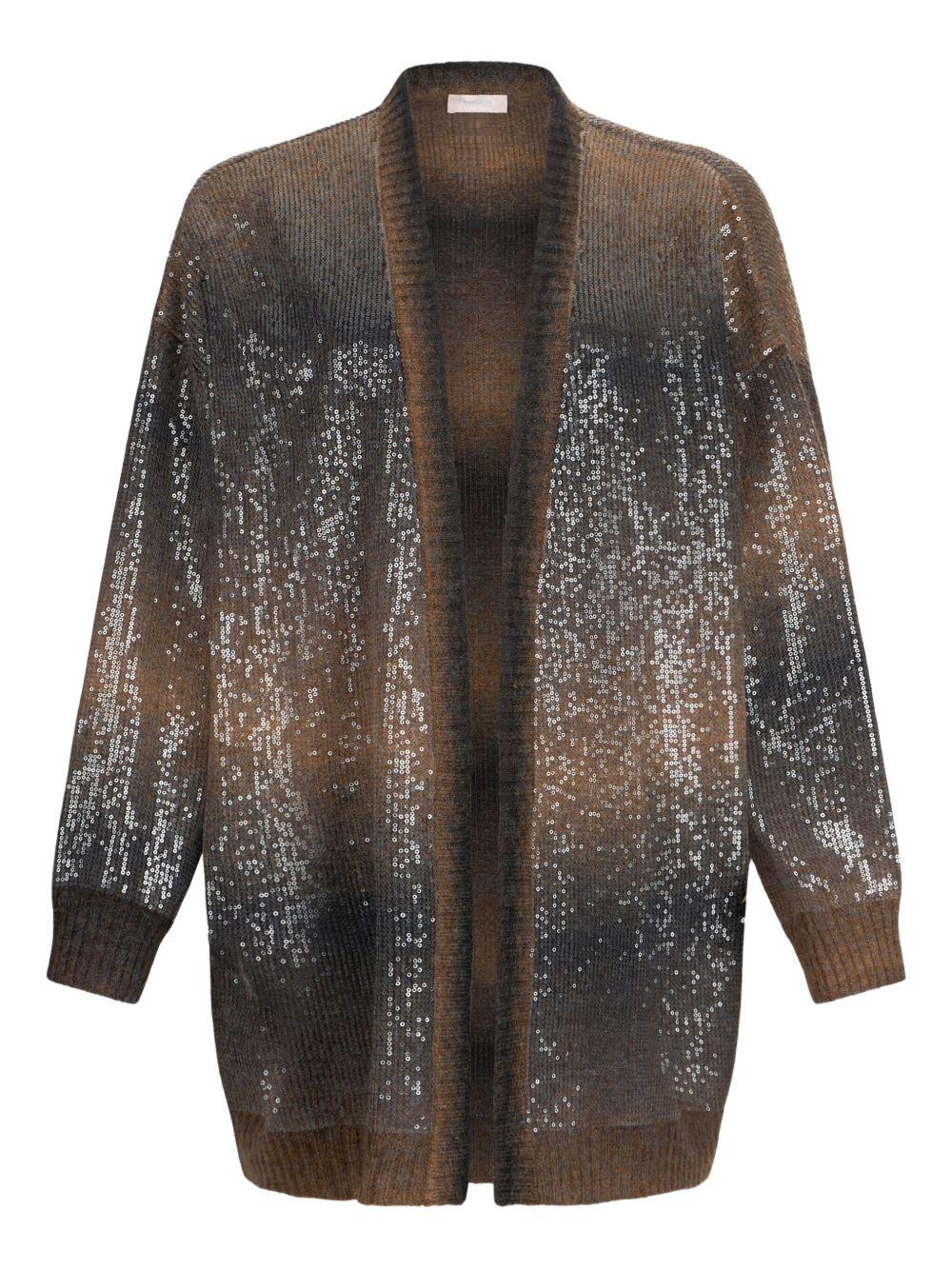 LIUJO Cardigan con dettagli di paillettes 