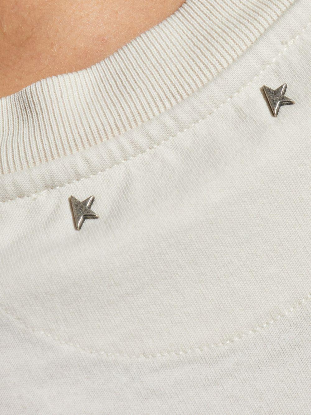 GOLDEN GOOSE T-shirt girocollo con stampa 