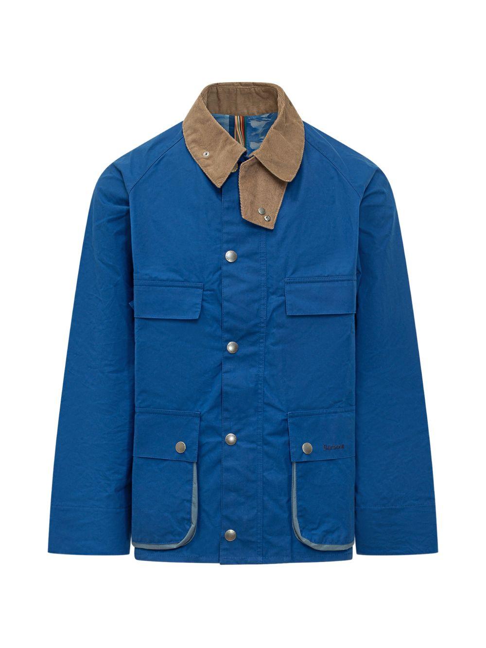 BARBOUR Giacca Bedale blu Barbour x Paul Smith 