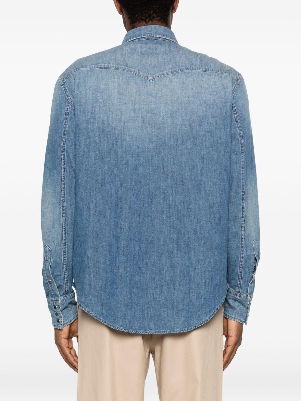 DONDUP Giacca in denim con tasche sul petto 