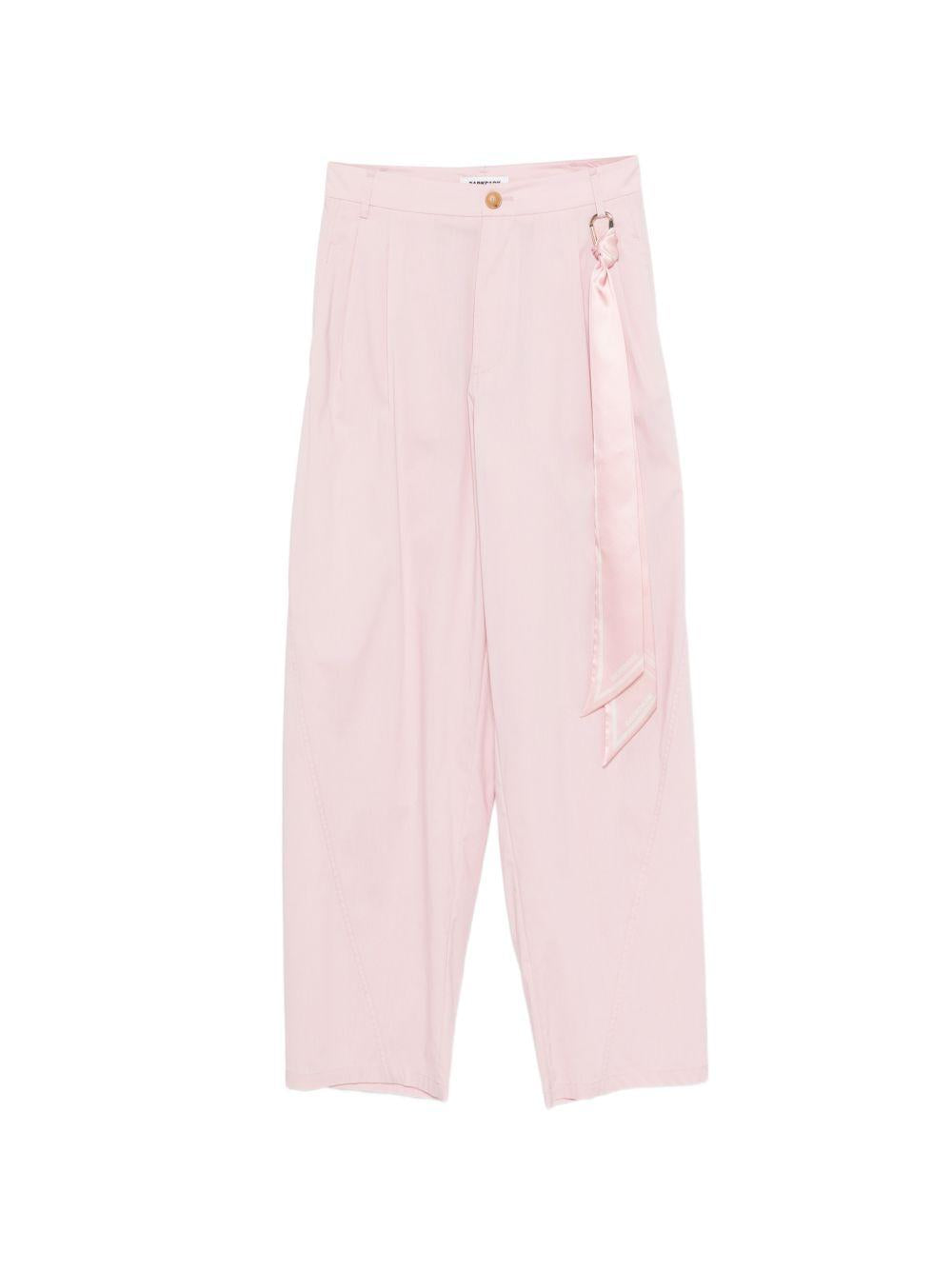 DARKPARK Pantaloni Phebe in cotone rosa 
