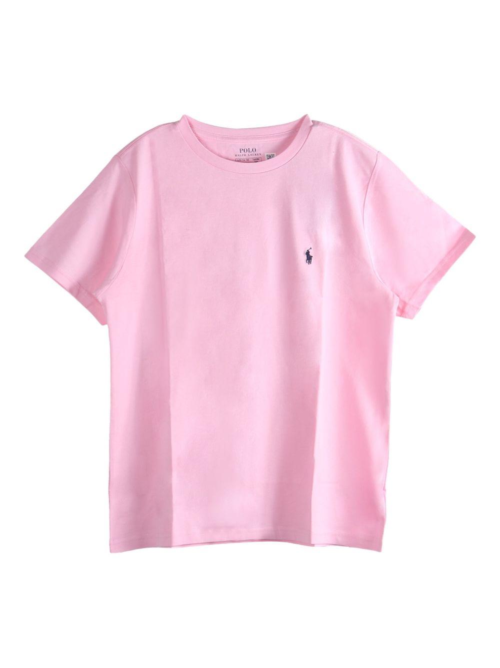 POLO RALPH LAUREN T-shirt in cotone con logo 