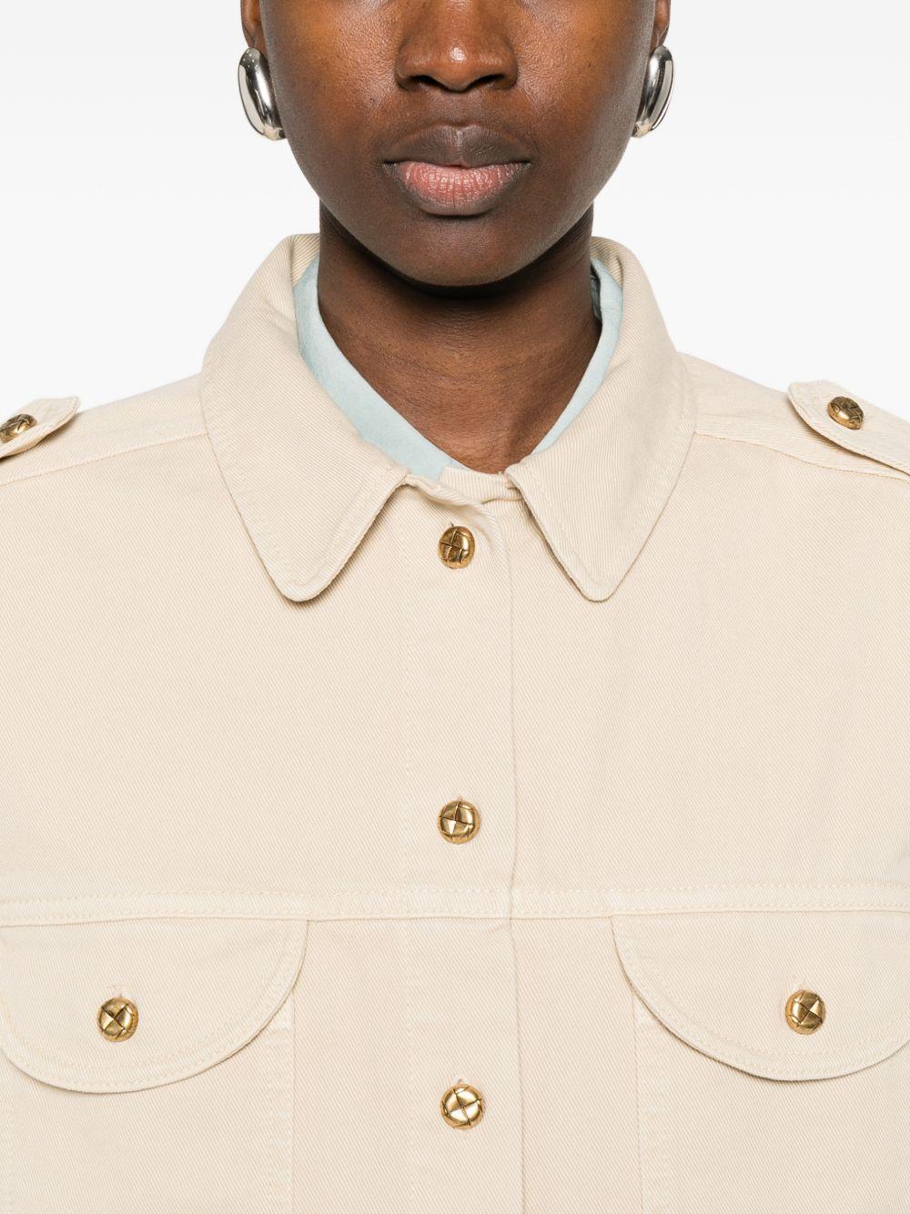 BLAZE Giacca Nariida in colori neutri con tasche ad aletta 