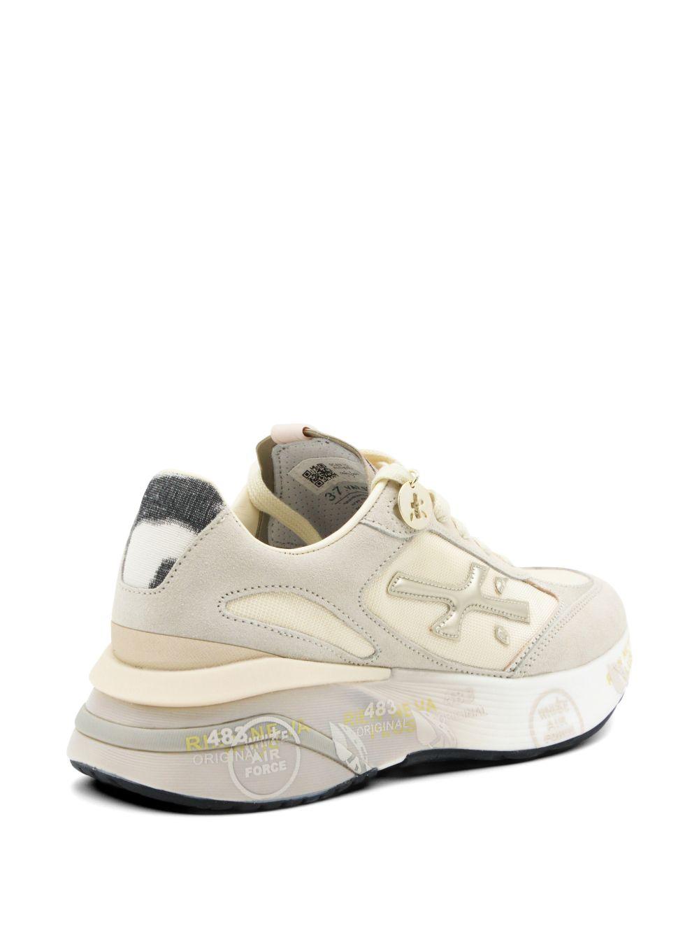 PREMIATA Sneakers con dettagli imbottiti beige 