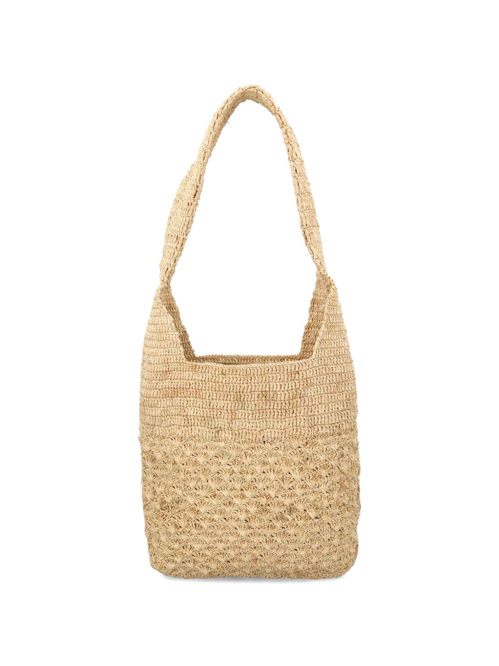 ISABEL MARANT Borsa a spalla Praia in rafia 