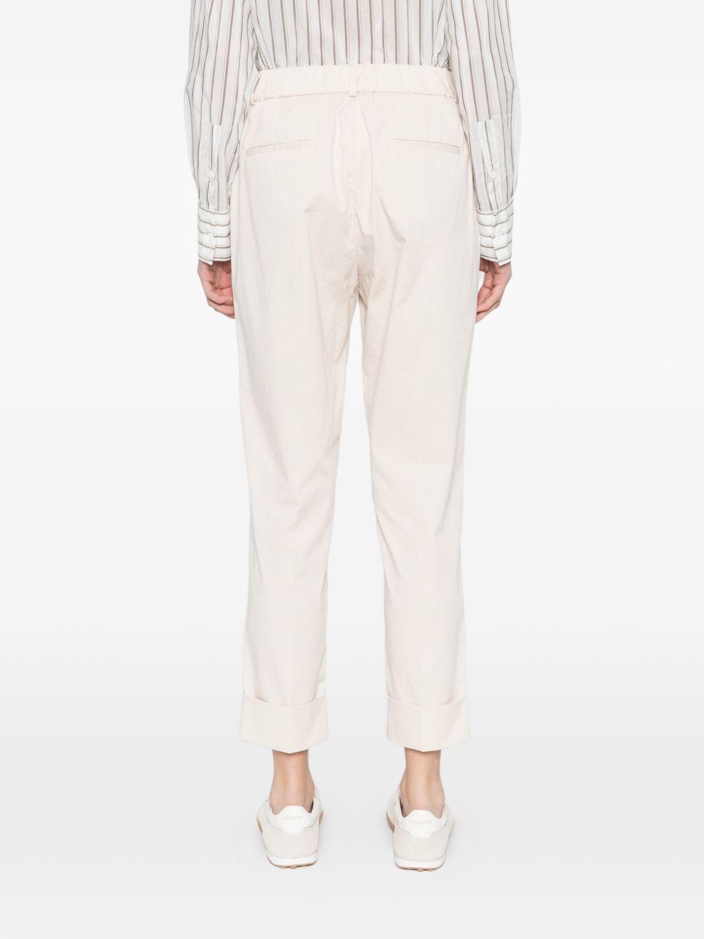 PESERICO Pantaloni beige con pinces 