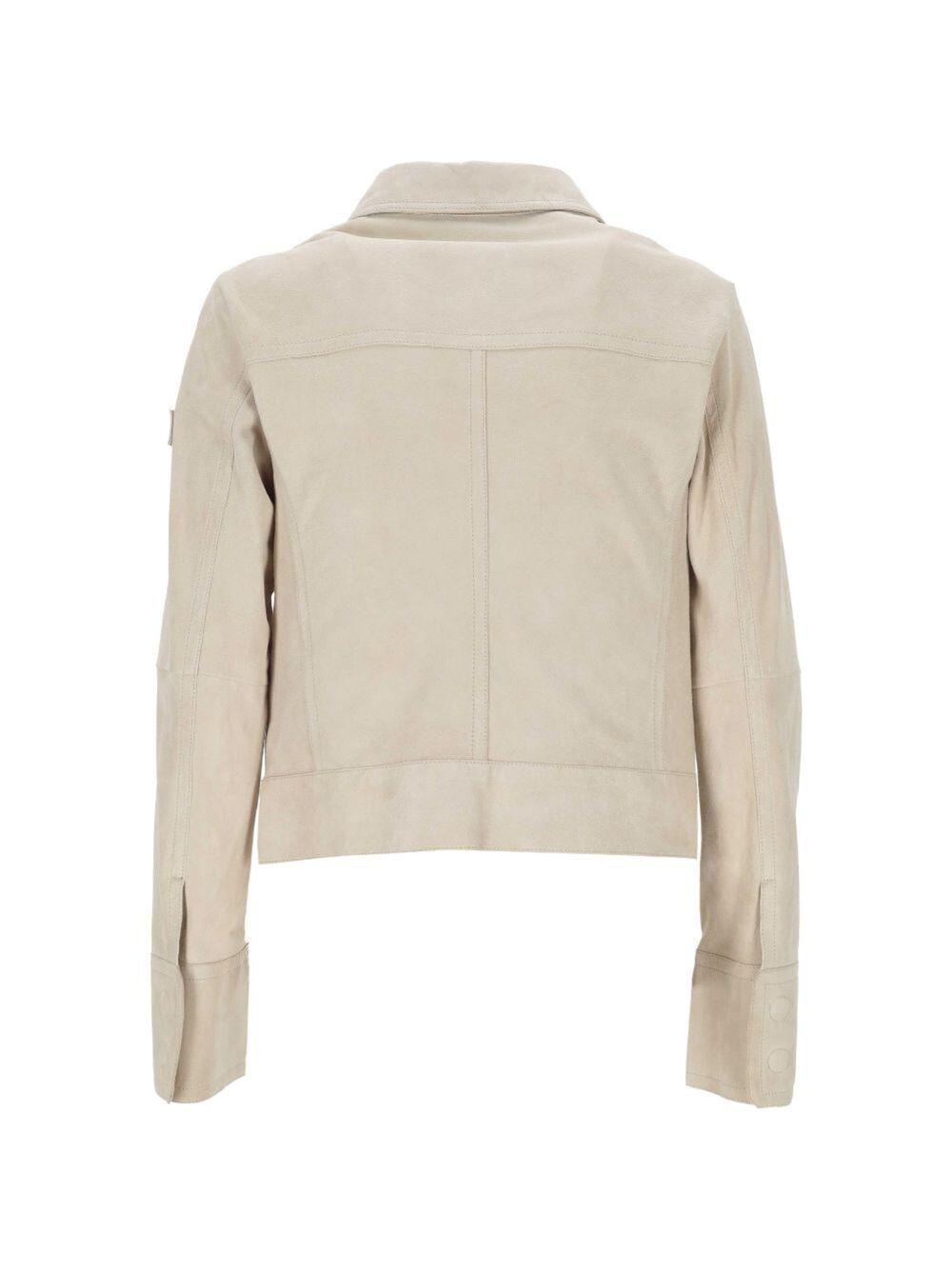 PEUTEREY Giacchetto in pelle suede Era 