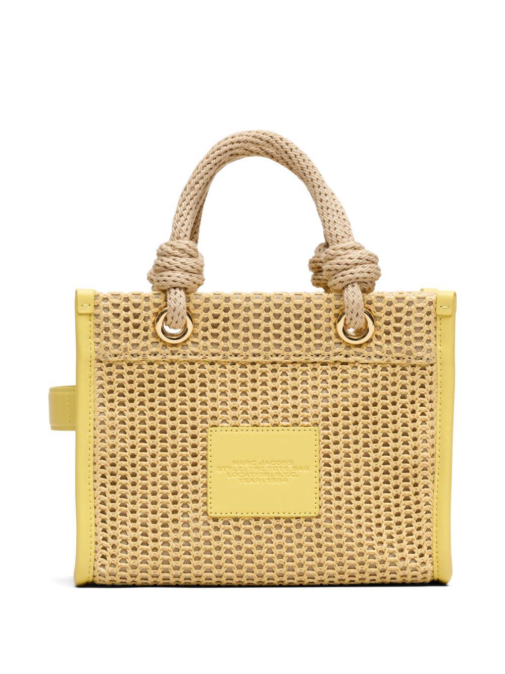 MARC JACOBS The Woven Rope Small Tote Bag in corda intrecciata 