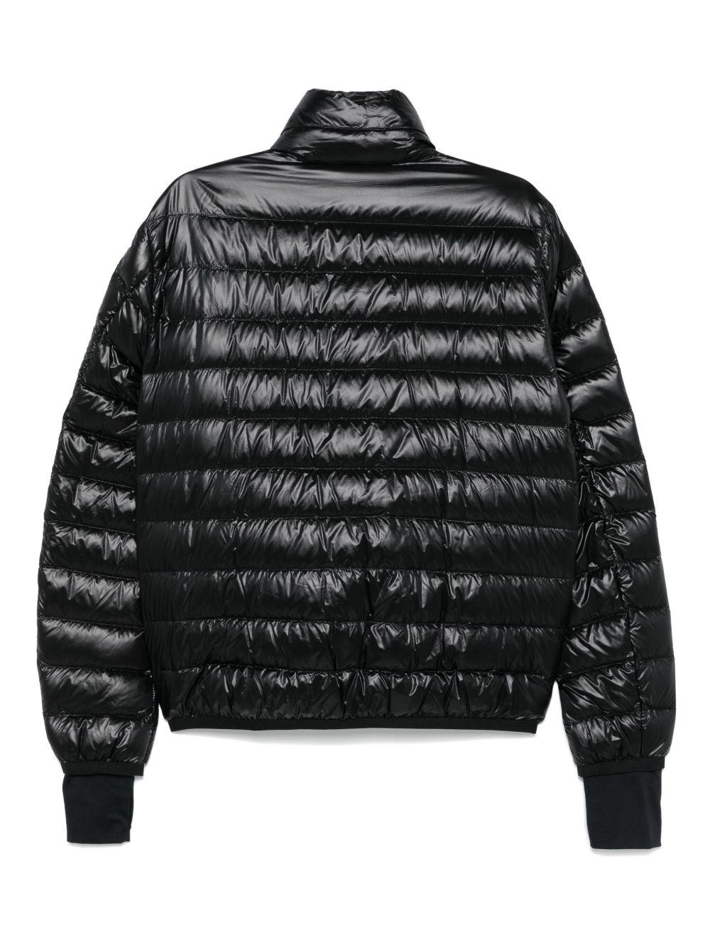MONCLER GRENOBLE Piumino corto trapuntato nero 