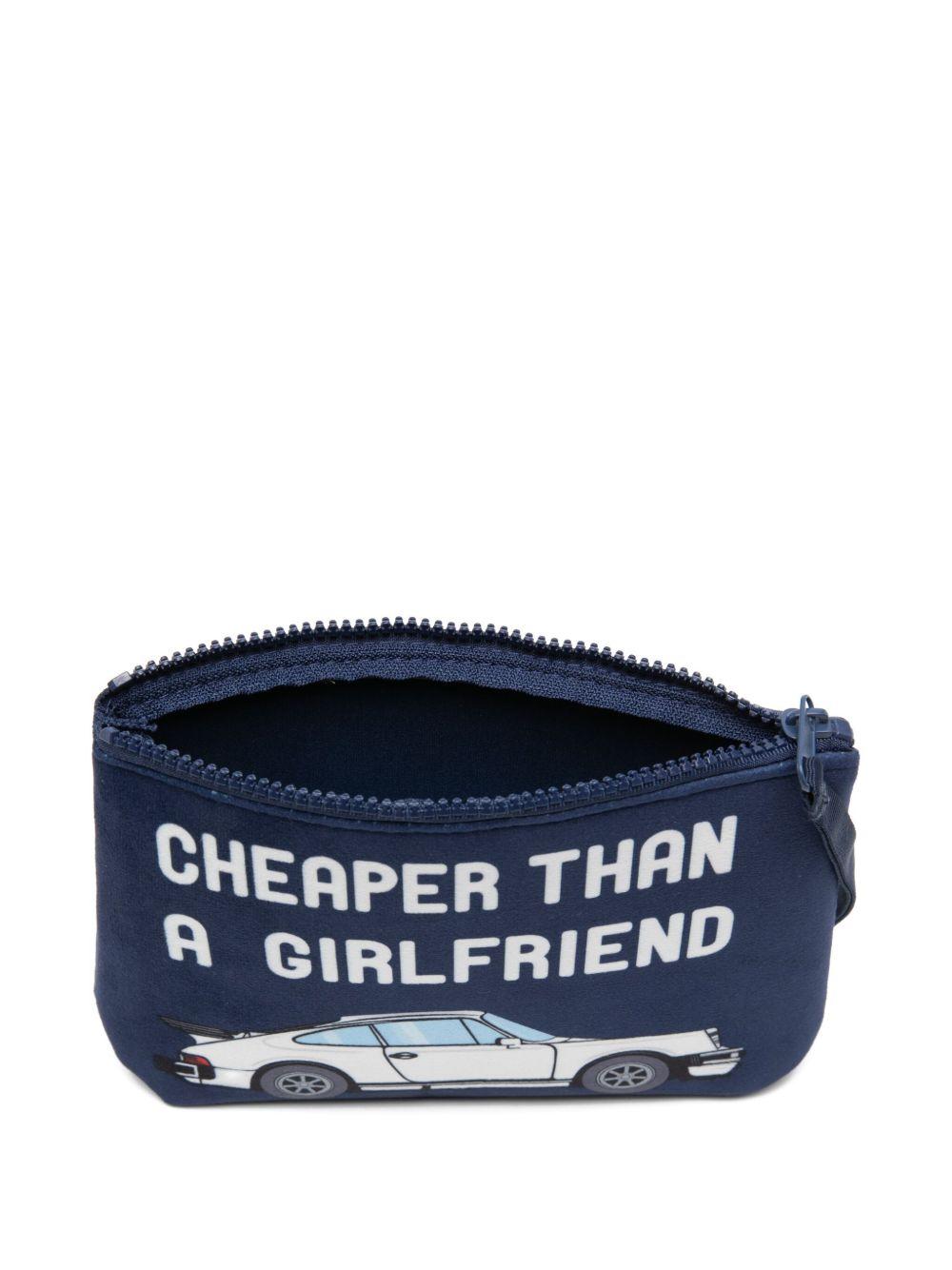 MC2 SAINT BARTH Pochette Aline 'Cheaper than a girlfriend' 