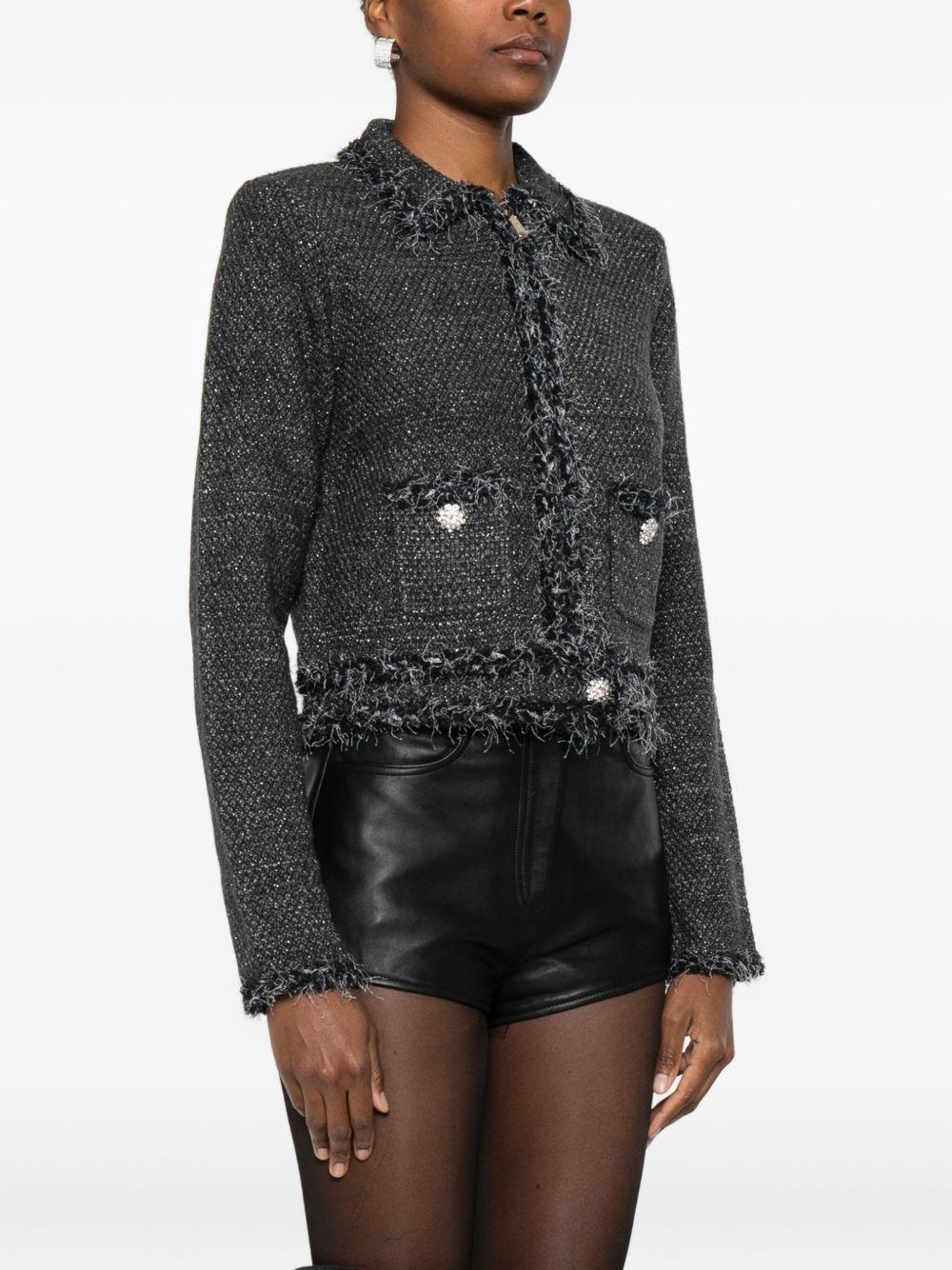 BLUGIRL Cardigan grigio con tasche 