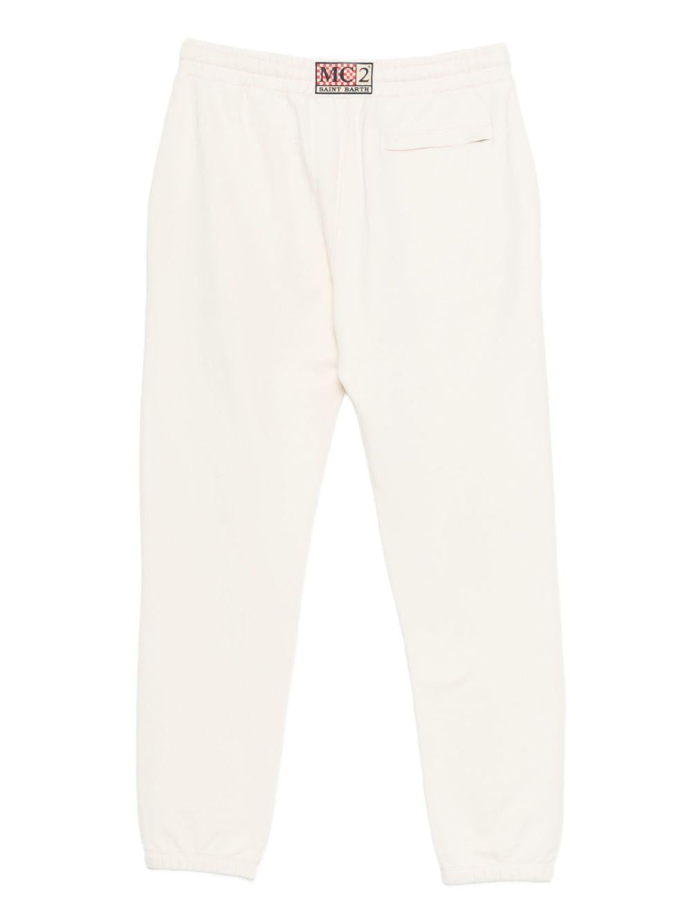 MC2 SAINT BARTH Pantaloni sportivi 'Bolt' panna 