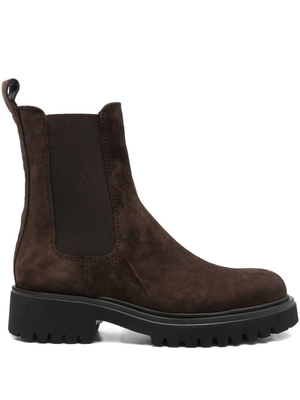 GUGLIELMO ROTTA Stivaletto in pelle con zip 