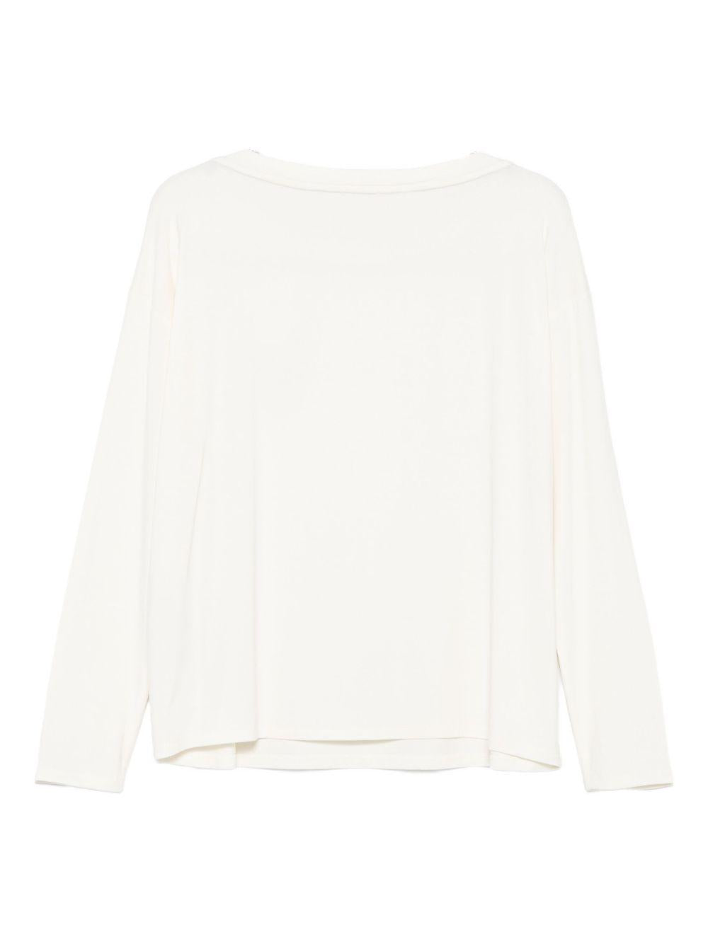 LIUJO T-shirt a maniche lunghe con logo 