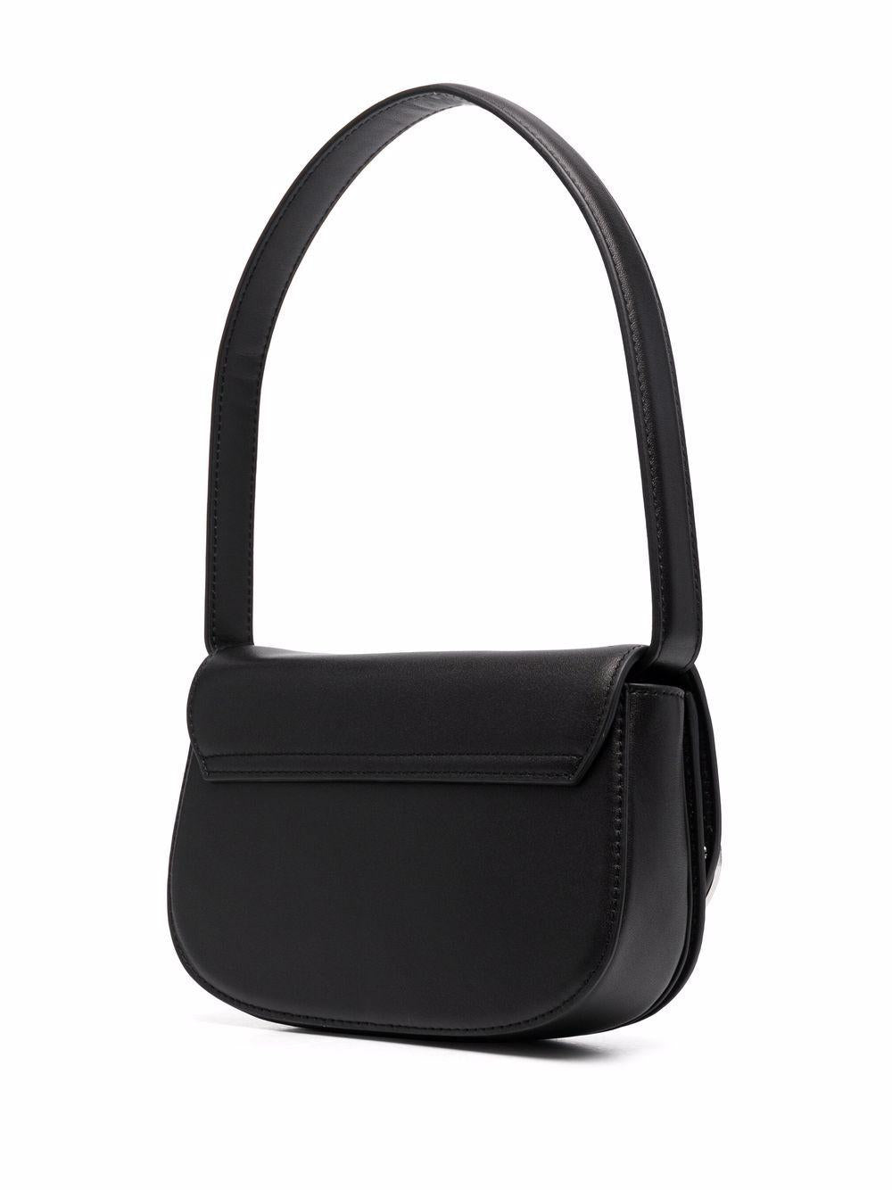 DIESEL Borsa '1DR' in nappa nera 
