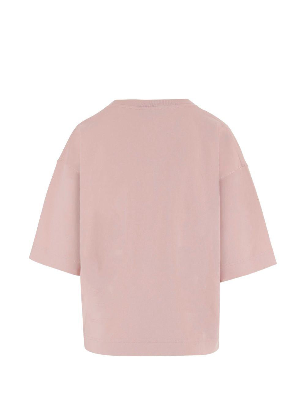 DARKPARK T-shirt Smith in cotone rosa 