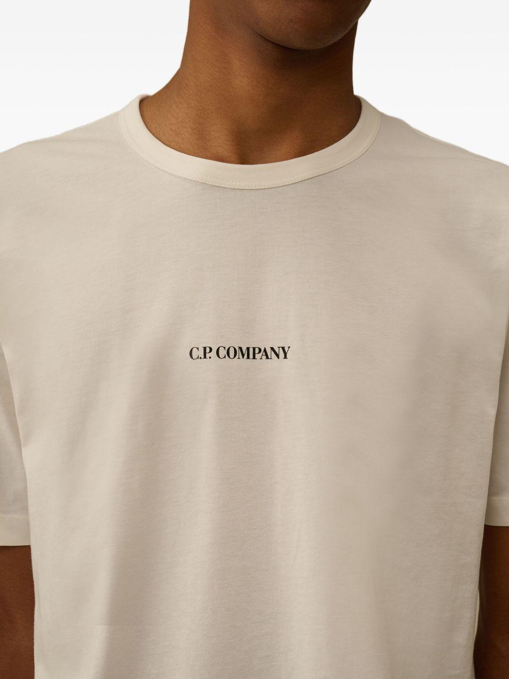 CP COMPANY T-shirt girocollo con logo 