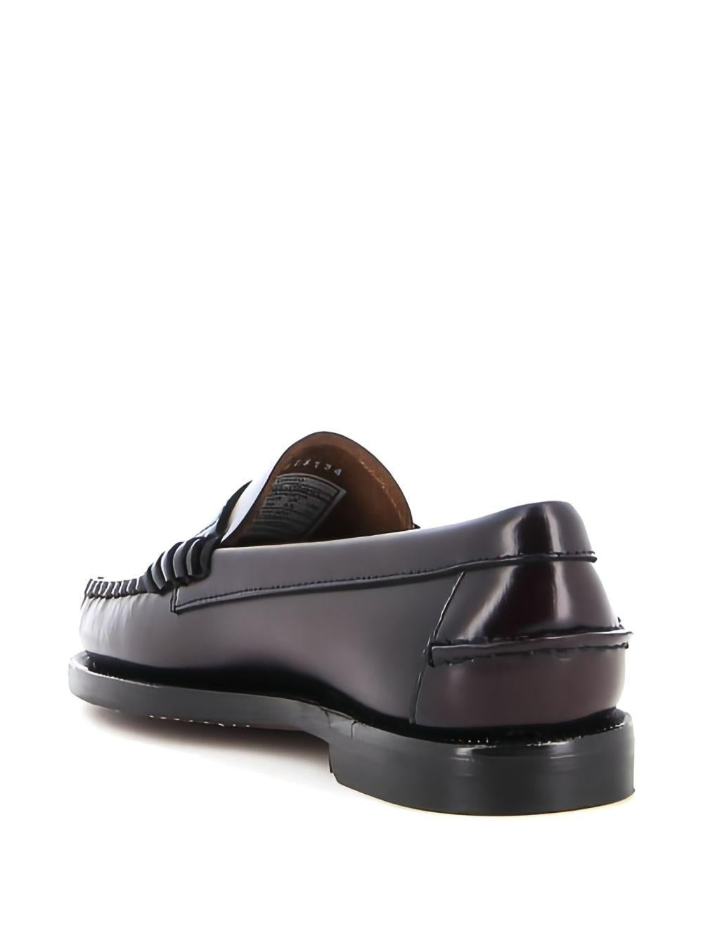 SEBAGO Mocassini Classic Dan in pelle marrone 