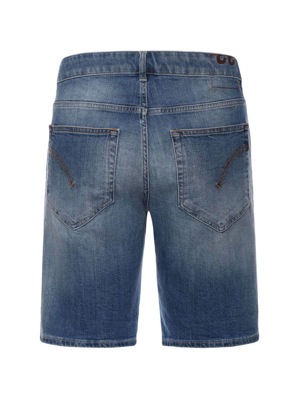 DONDUP Short in denim lavaggio medio 