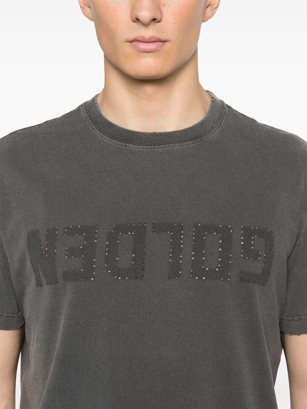 GOLDEN GOOSE T-shirt girocollo con stampa 