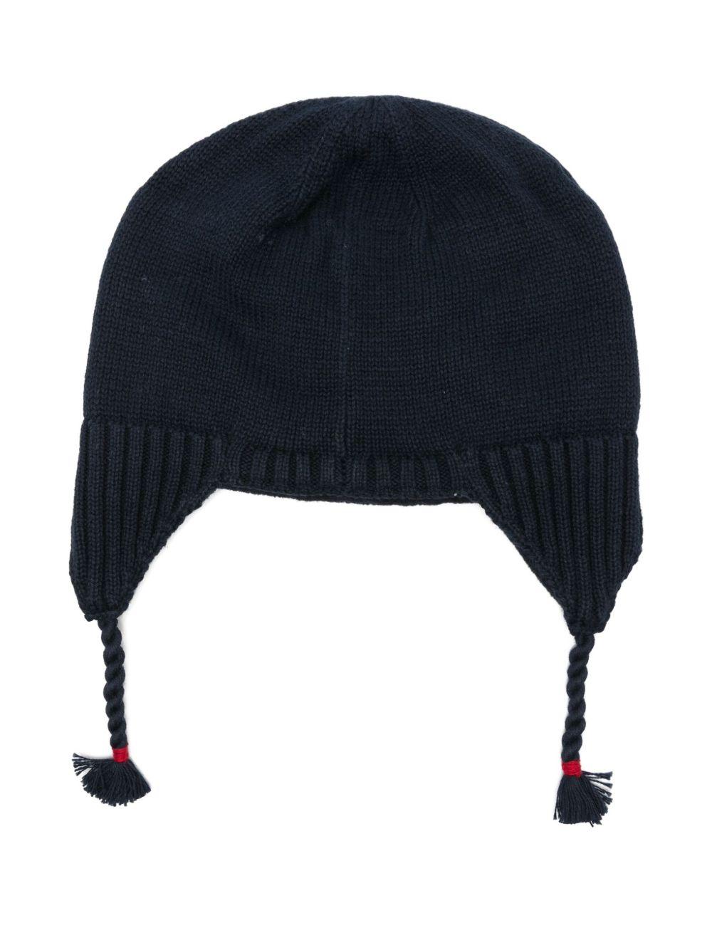 POLO RALPH LAUREN Berretto in lana con Teddy Bear 