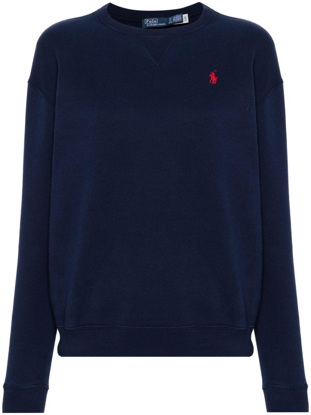 POLO RALPH LAUREN Felpa girocollo con logo 
