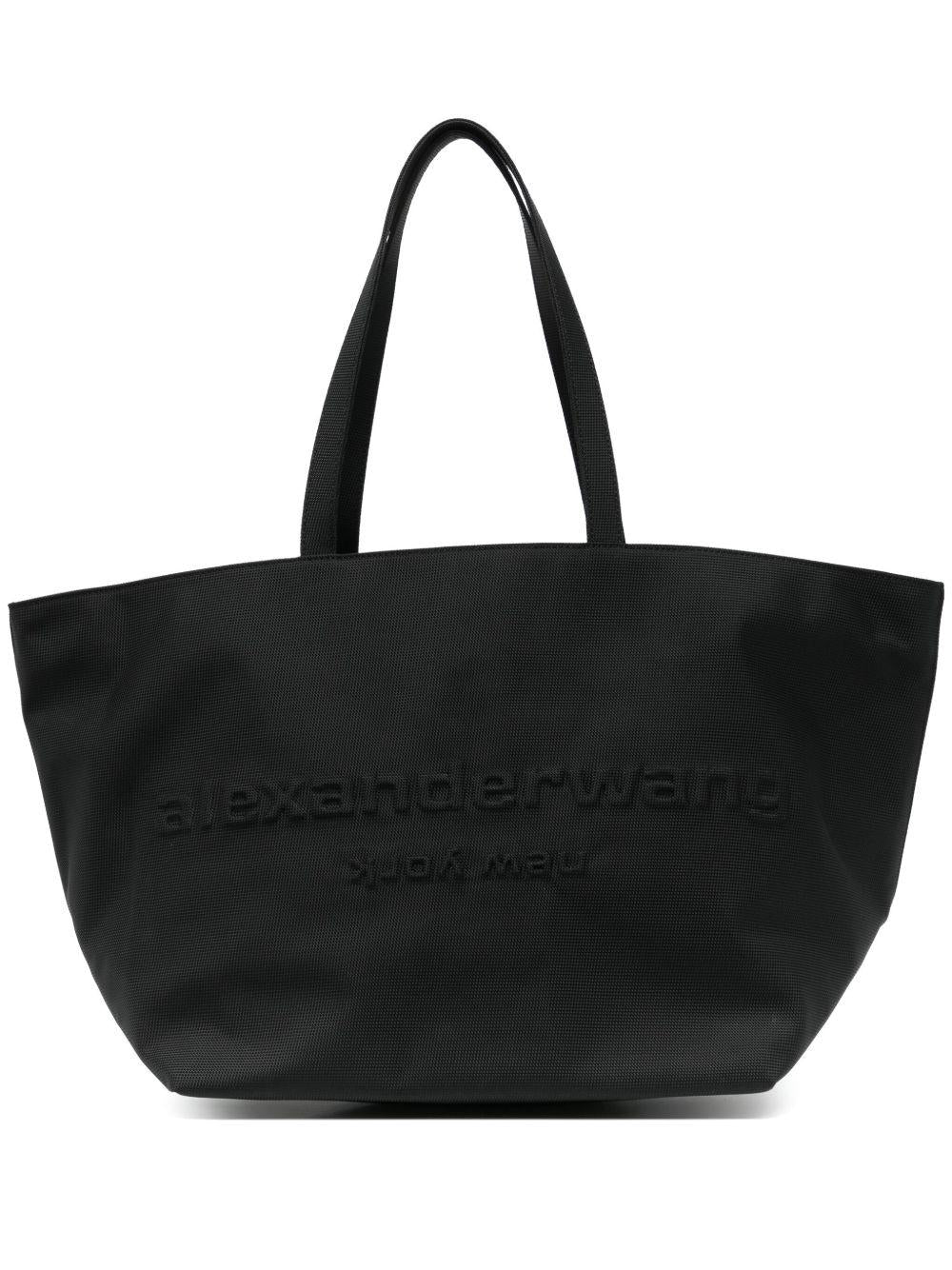 ALEXANDER WANG Borsa shopping in tela di nylon 
