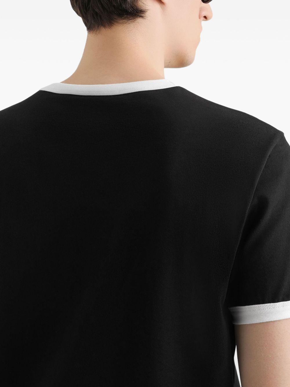 DOLCE e GABBANA T-shirt in cotone con stampa 