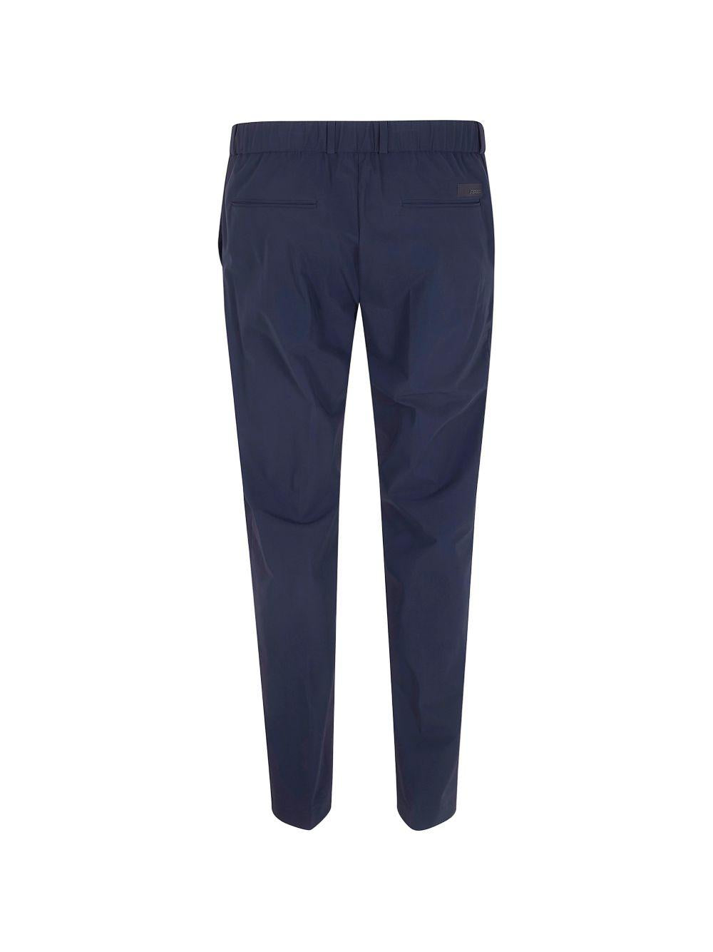 RRD ROBERTO RICCI DESIGNS Pantaloni blu a gamba stretta con logo 
