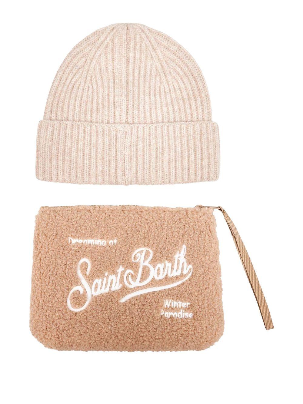 MC2 SAINT BARTH Christmas set con clutch e cappello 