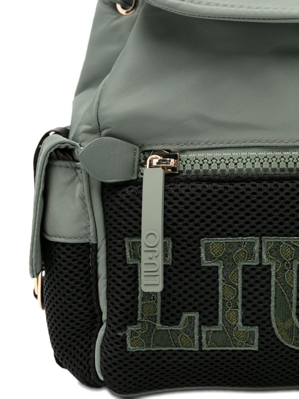 LIUJO Zainetto multitasche con logo vintage style 