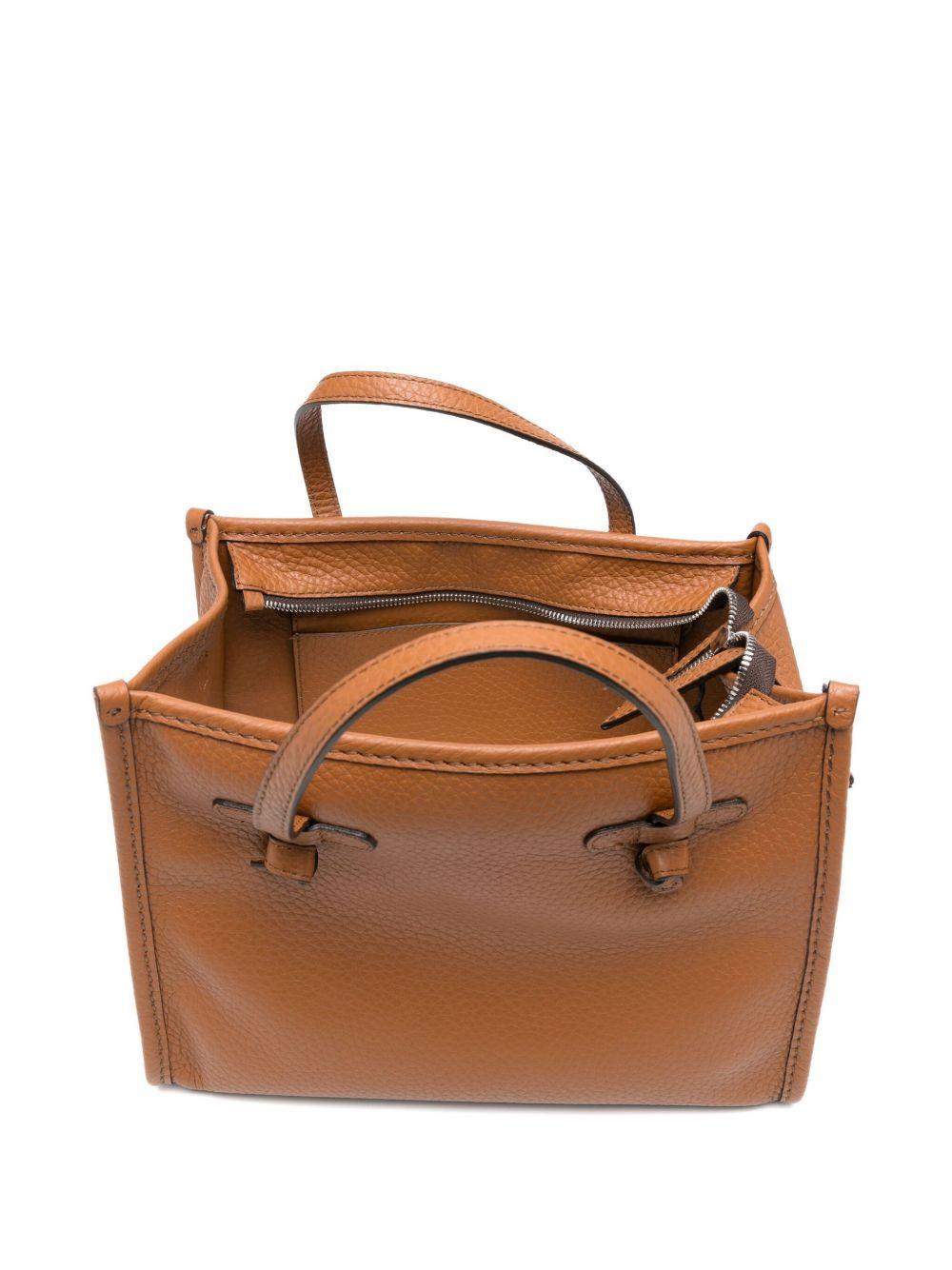 GIANNI CHIARINI Borsa a mano Miss Marcella in pelle beige 