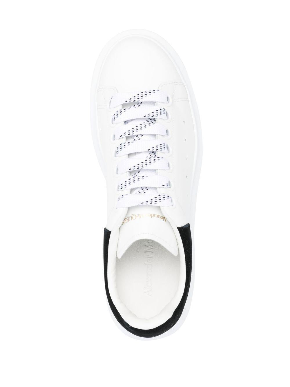 ALEXANDER McQUEEN Sneakers Oversize in pelle di vitello bianca 