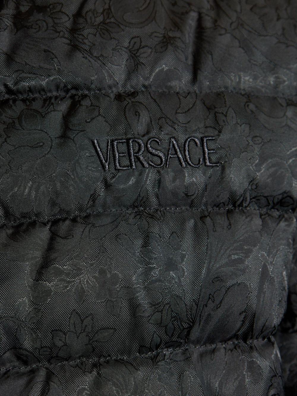 VERSACE Piumino jacquard Barocco 