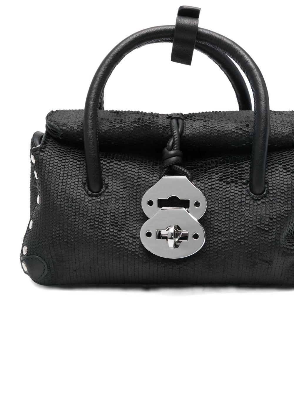 ZANELLATO Borsa Dotta baby Anniversario CBI nera 