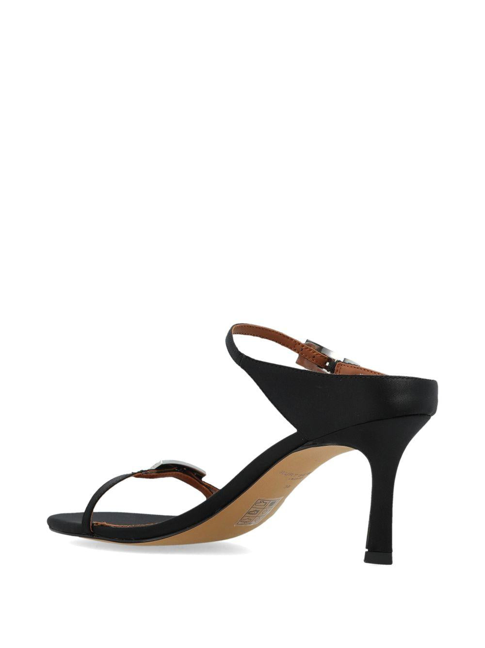 KURT GEIGER Sandali con tacco Strass Double Buckle 