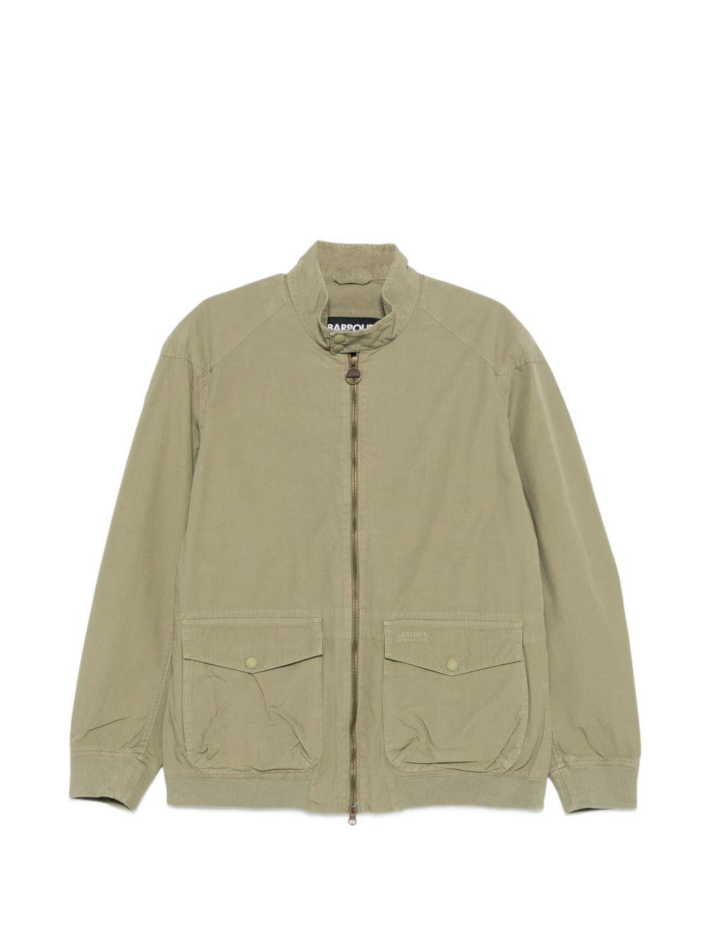 BARBOUR Giacca Matley in cotone oliva 