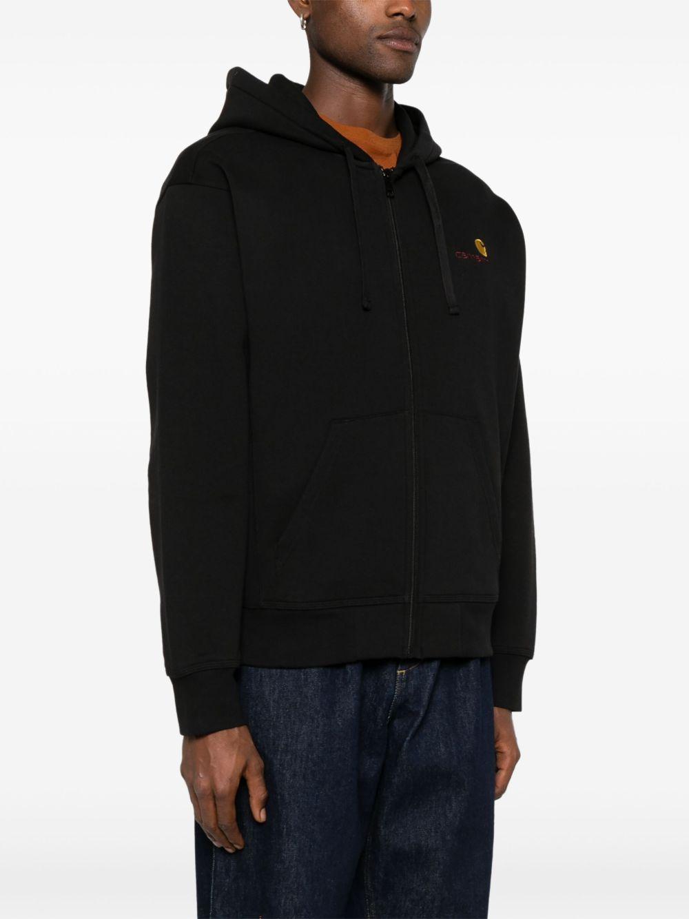 CARHARTT WIP Felpa 'American Script' nera 