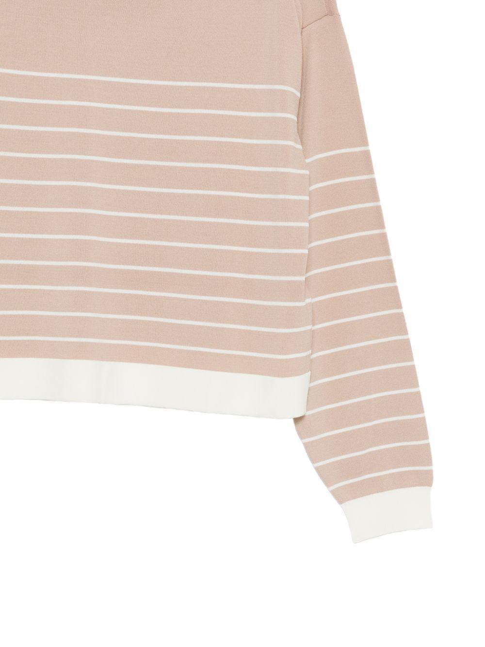 LIUJO Maglia girocollo a righe 