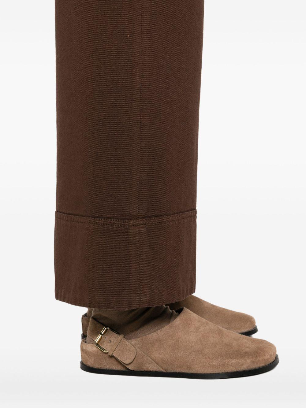 DONDUP Jeans in cotone marrone 