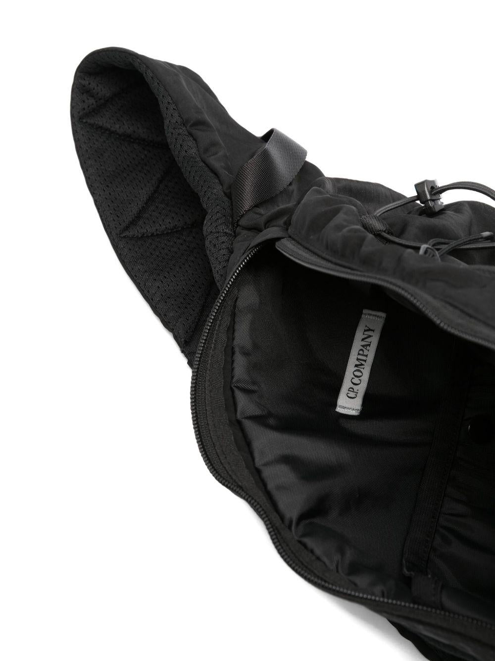 CP COMPANY Zaino nero con coulisse 