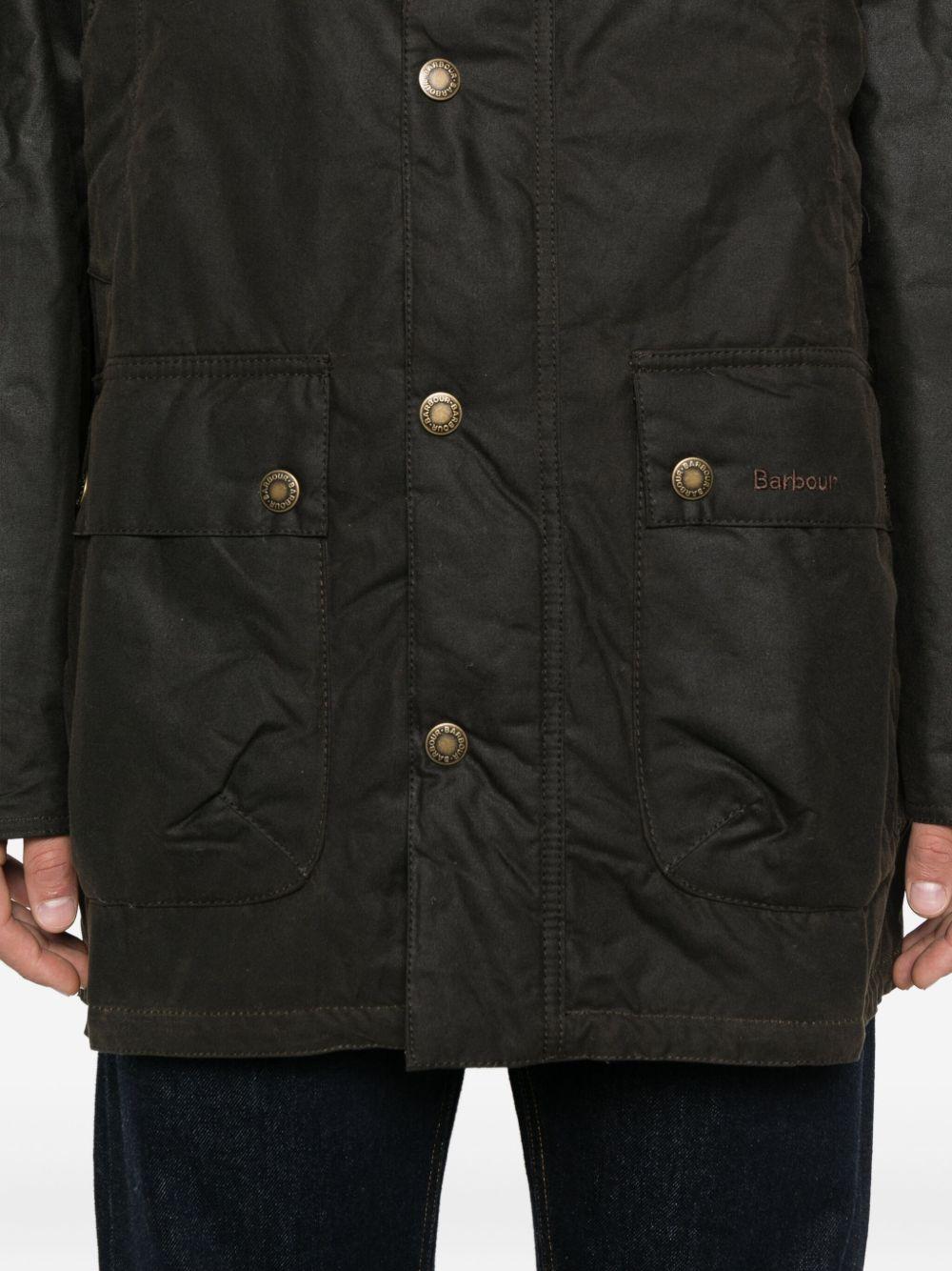 BARBOUR Parka 'Bedale' verde con tasche 