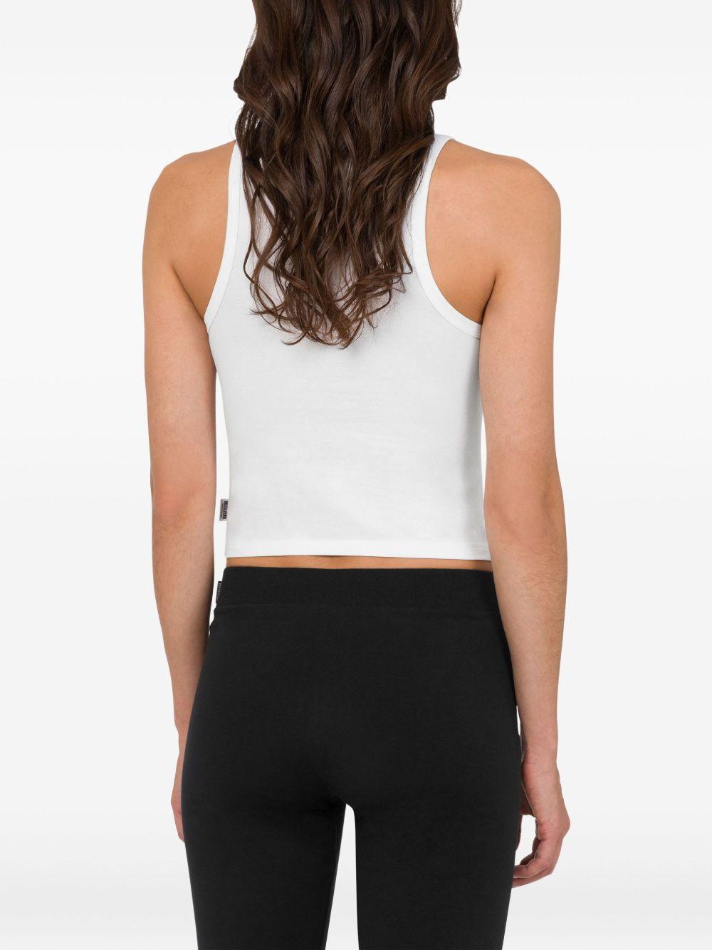 MOSCHINO UNDERWEAR Top con logo Teddy Bear 