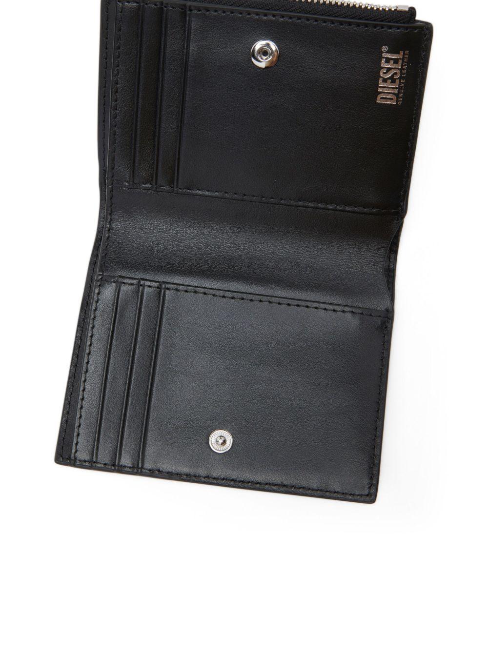 DIESEL Portafoglio con placca logo 