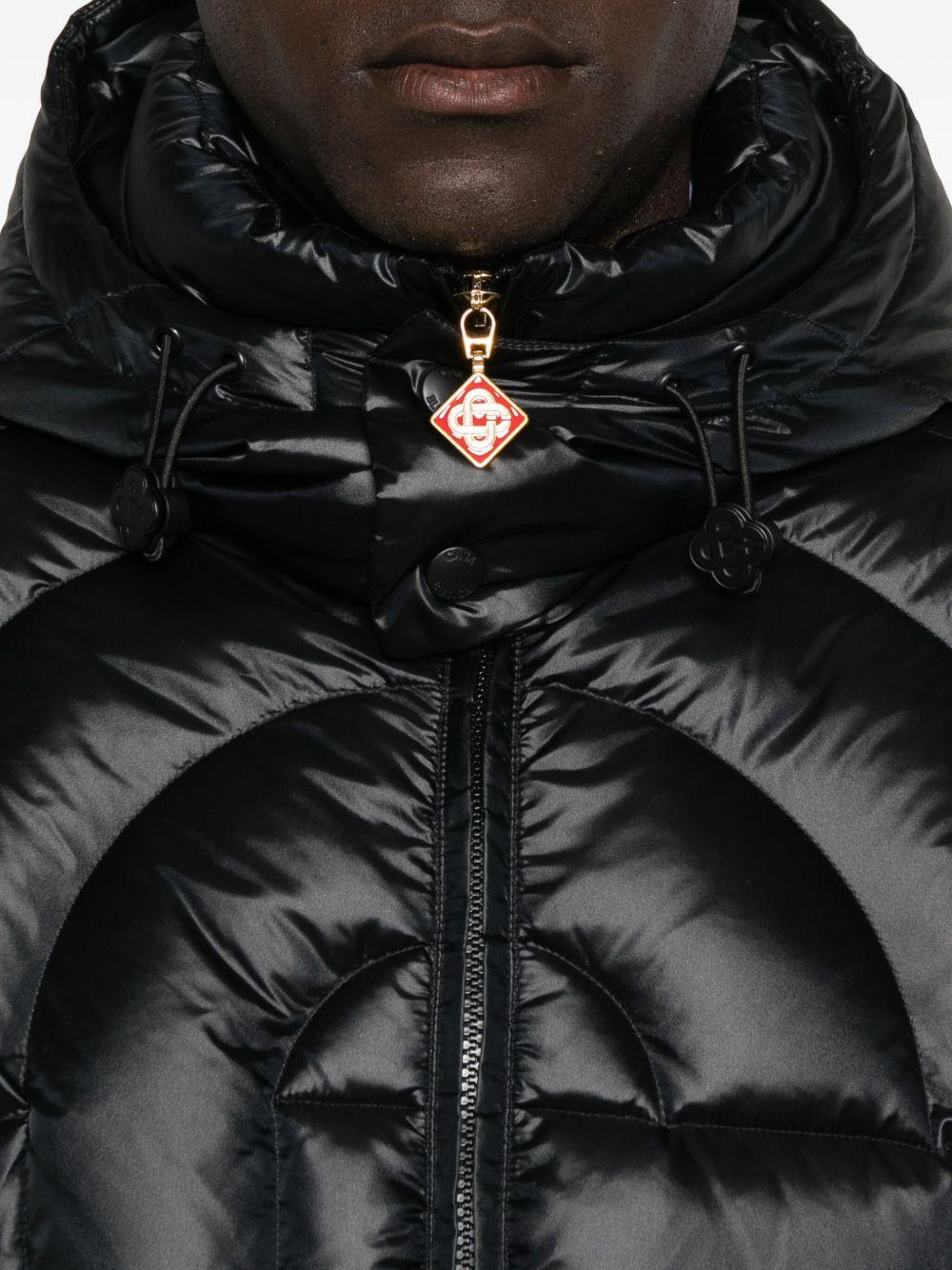 CASABLANCA Piumino trapuntato con monogramma 