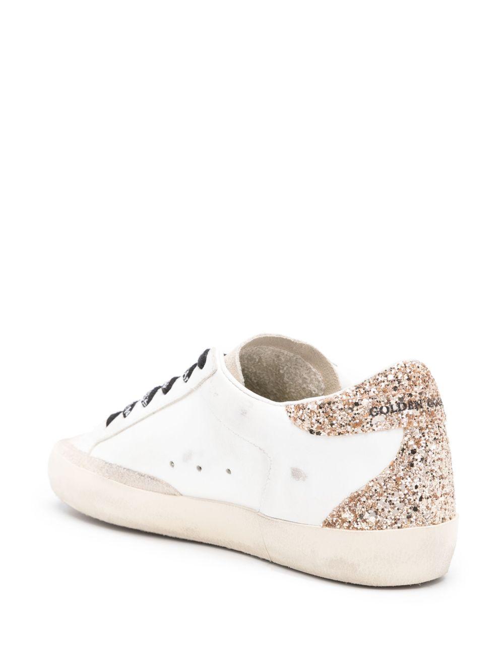 GOLDEN GOOSE Sneakers Super-Star con dettagli glitter 