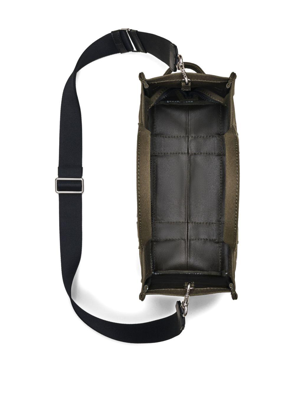 MARC JACOBS Borsa 'The Canvas Medium Tote Bag' in tela verde 